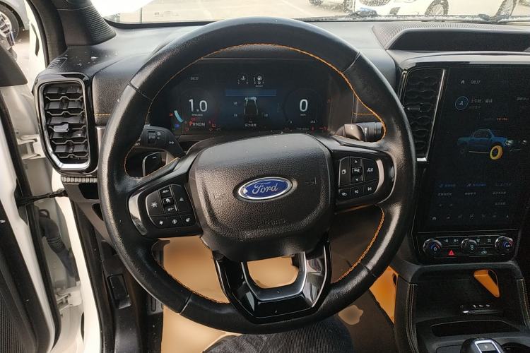 Used Ford Ranger 2023 Wild Terrain 4x4 Automatic Version Gasoline Steering Wheel
