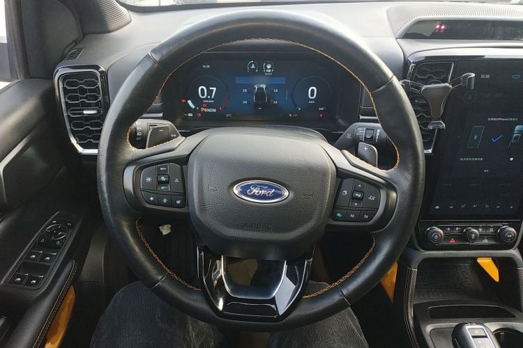 Used Ford Ranger 2023 Wild Terrain 4x4 Automatic Version Gasoline Steering Wheel