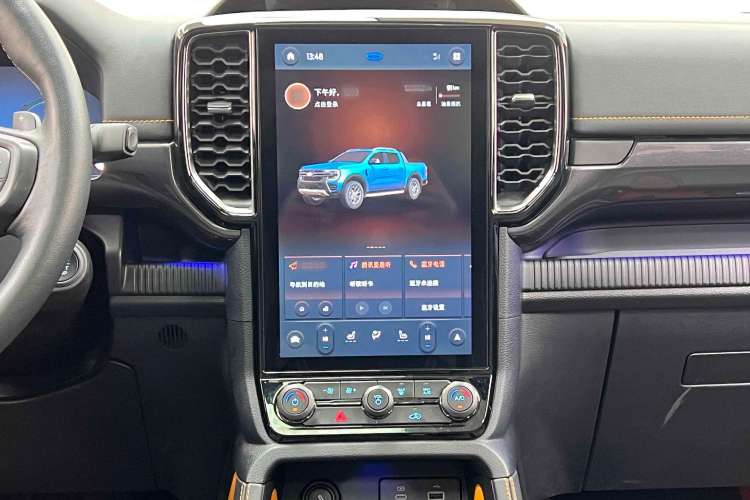 Used Ford Ranger 2023 1st Edition Diesel Audio And AC Panel