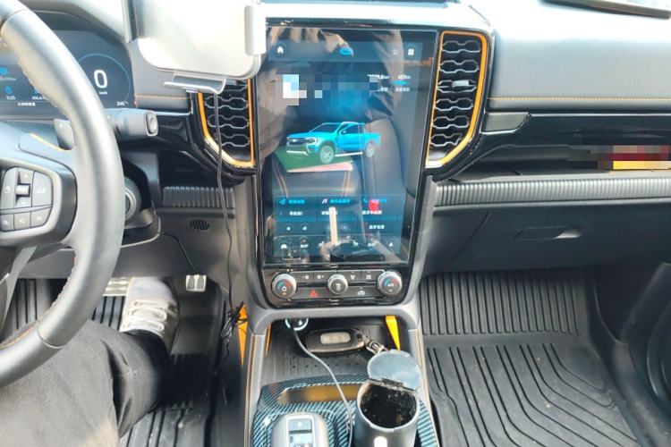 Used Ford Ranger 2023 1st Edition Gasoline Model Audio And AC Panel