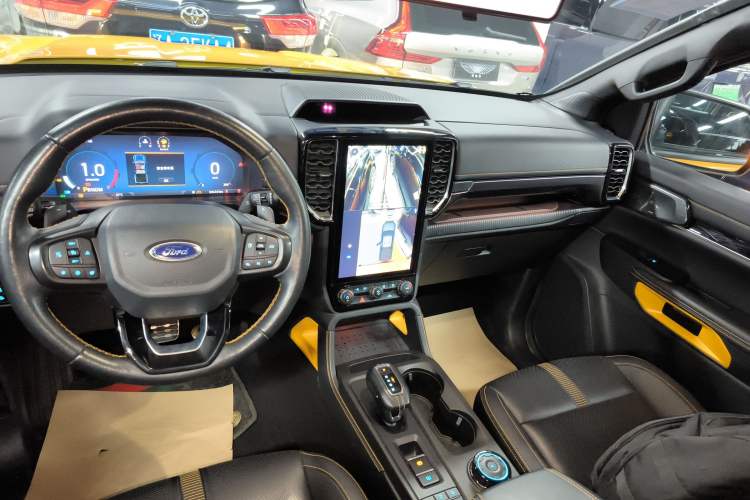 Used Ford Ranger 2023 1st Edition Gasoline Model Audio And AC Panel