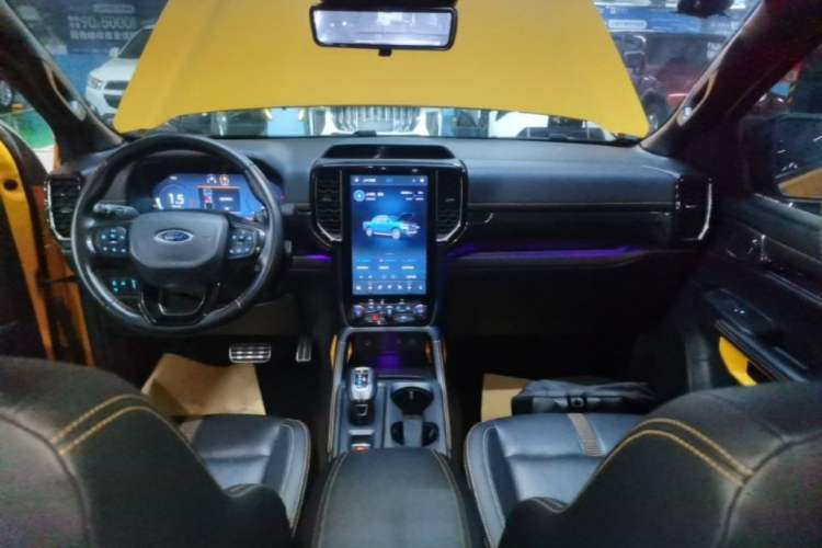 Used Ford Ranger 2023 Trailblazer 4x4 Automatic Off-Road Version – Gasoline Audio And AC Panel