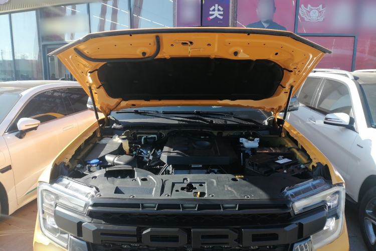 Used Ford Ranger 2023 Wild Terrain 4x4 Automatic Version Gasoline Engine Bay