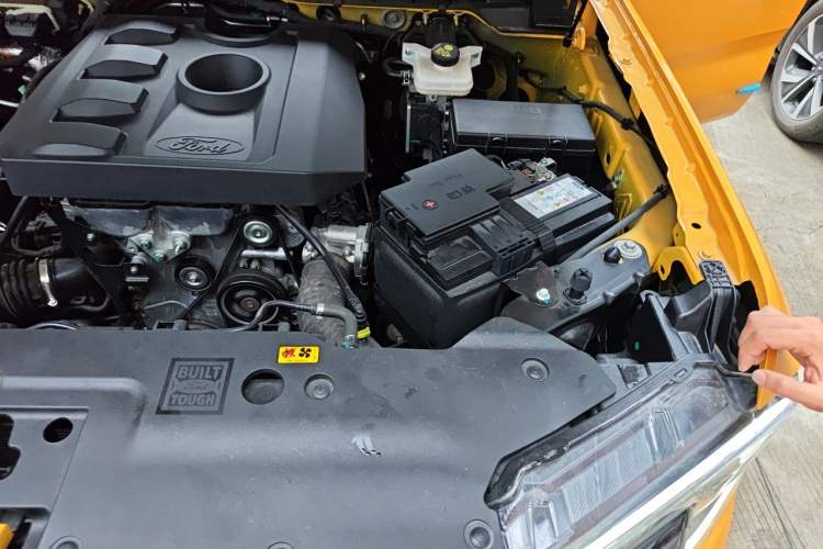 Used Ford Ranger 2023 Wild Terrain 4x4 Automatic Version Gasoline Engine Bay Left