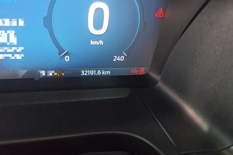 Used Ford Ranger 2023 Wild Terrain 4x4 Automatic Version Gasoline Odometer Close Up
