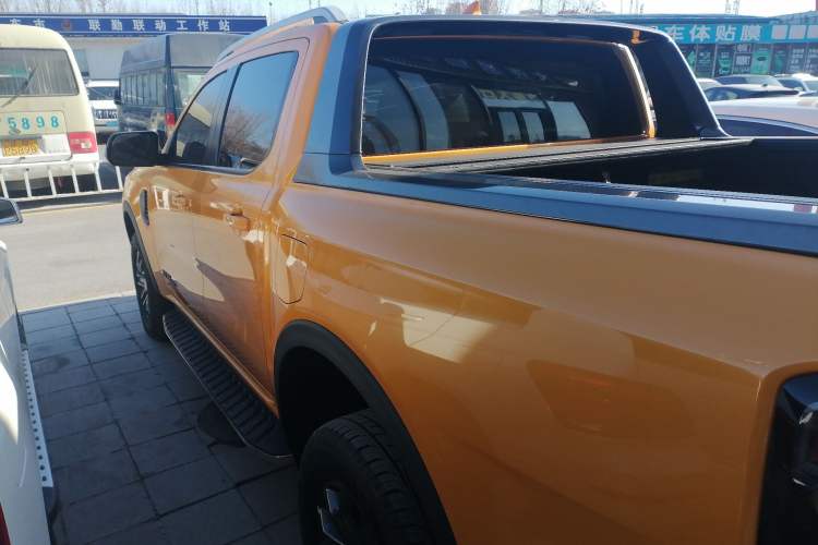 Used Ford Ranger 2023 Wild Terrain 4x4 Automatic Version Gasoline Rear Left 45 Deg