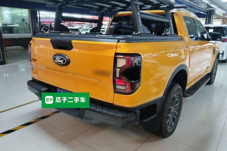 Used Ford Ranger 2023 Wild Terrain 4x4 Automatic Version Gasoline Rear Right 45 Deg