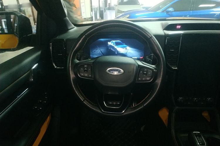 Used Ford Ranger 2023 Wild Terrain 4x4 Automatic Version Gasoline Steering Wheel