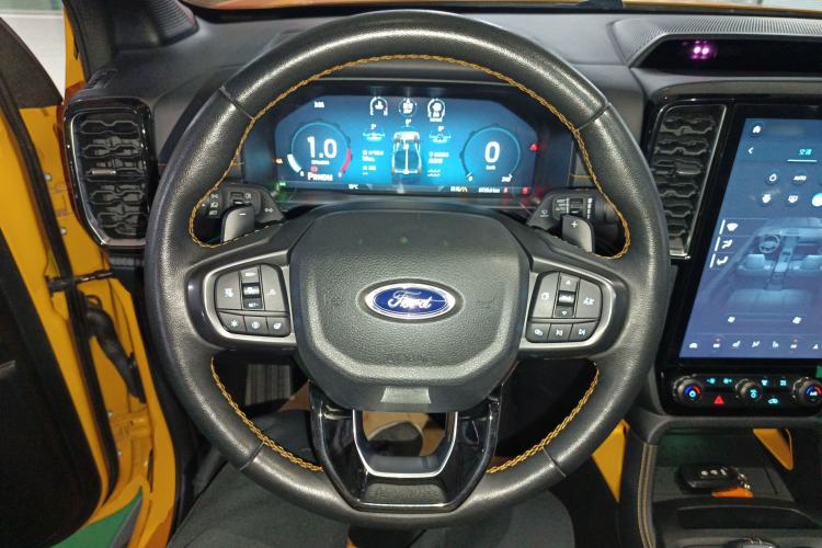 Used Ford Ranger 2023 Wild Terrain 4x4 Automatic Version Gasoline Steering Wheel