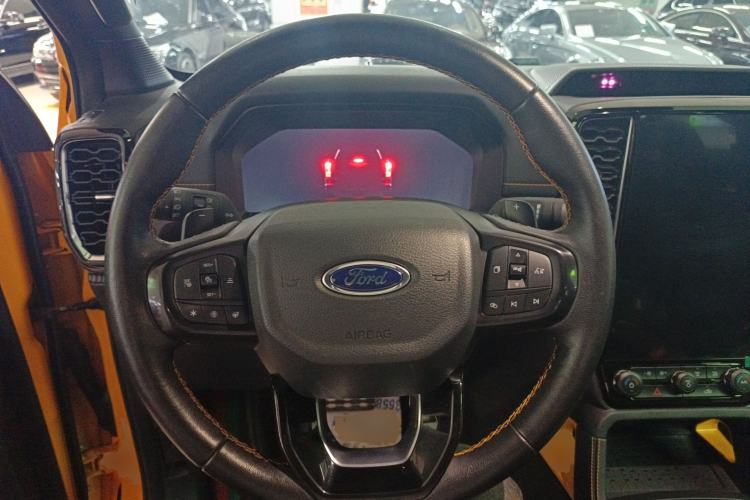 Used Ford Ranger 2023 Wild Terrain 4x4 Automatic Version Gasoline Steering Wheel