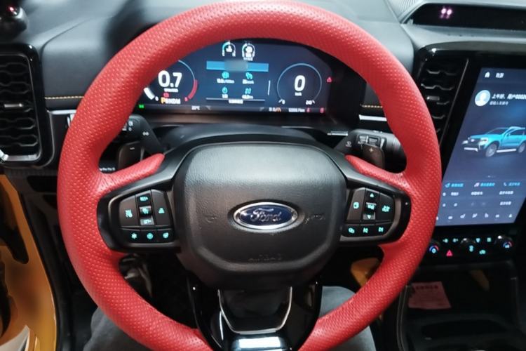 Used Ford Ranger 2023 Wild Terrain 4x4 Automatic Version Gasoline Steering Wheel