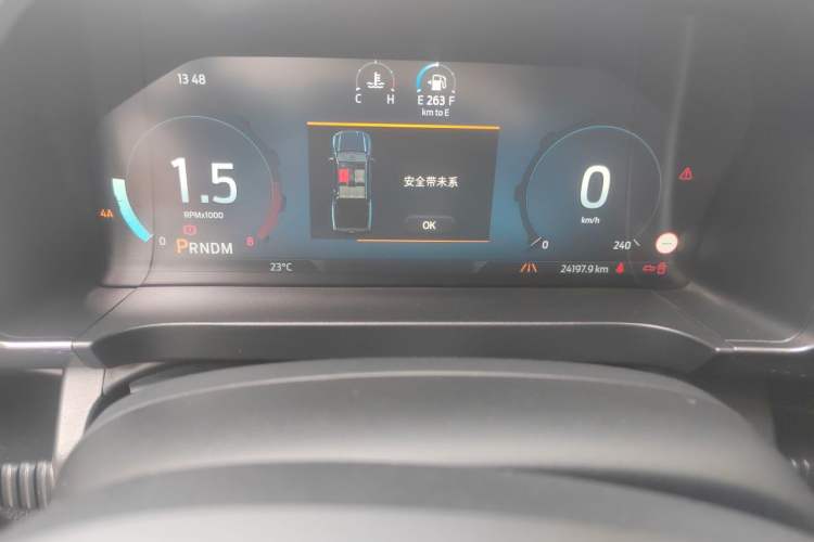 Used Ford Ranger  Odometer Close Up