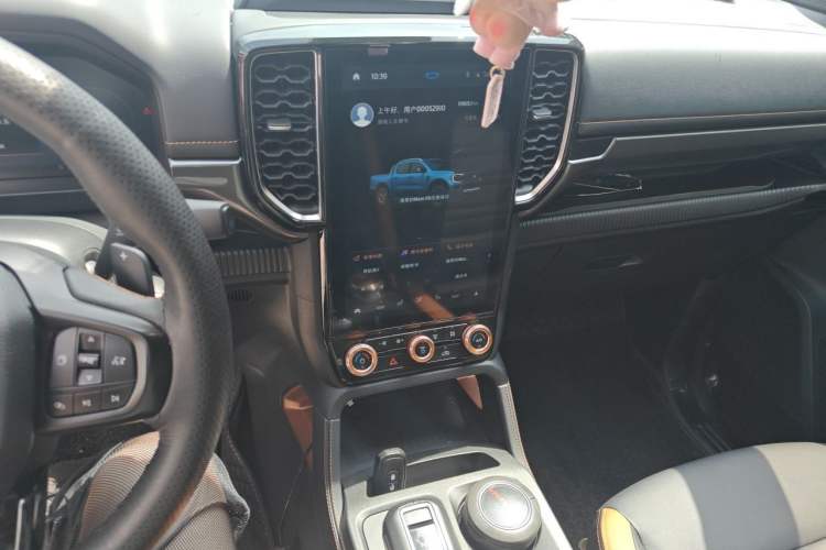 Used Ford Ranger 2025 Explore Four-Wheel Drive Automatic Version Gasoline Audio And AC Panel