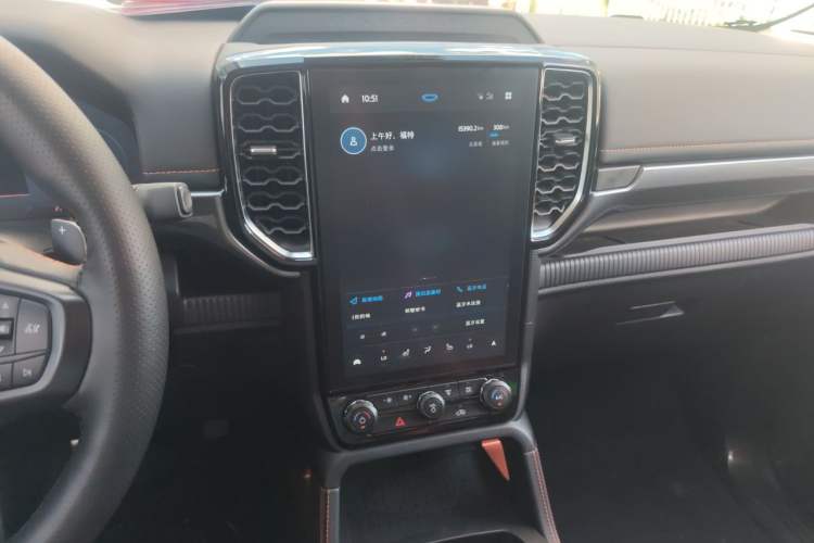 Used Ford Ranger 2025 Explore Four-Wheel Drive Automatic Version Gasoline Audio And AC Panel