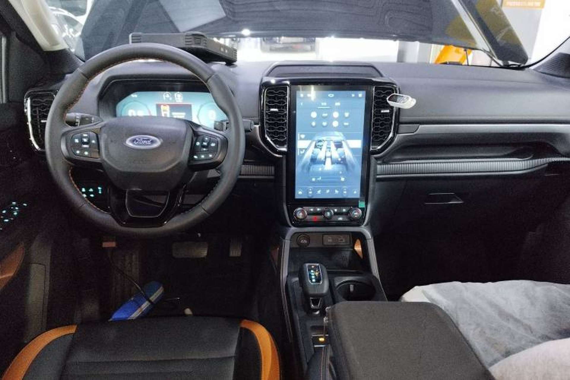 Used Ford Ranger 2025 Explore Four-Wheel Drive Automatic Version Diesel Center Console