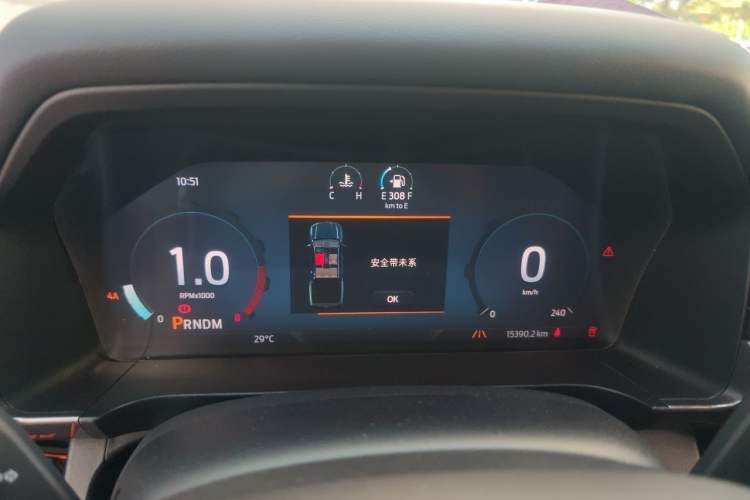 Used Ford Ranger 2025 Explore Four-Wheel Drive Automatic Version Gasoline Instrument Cluster