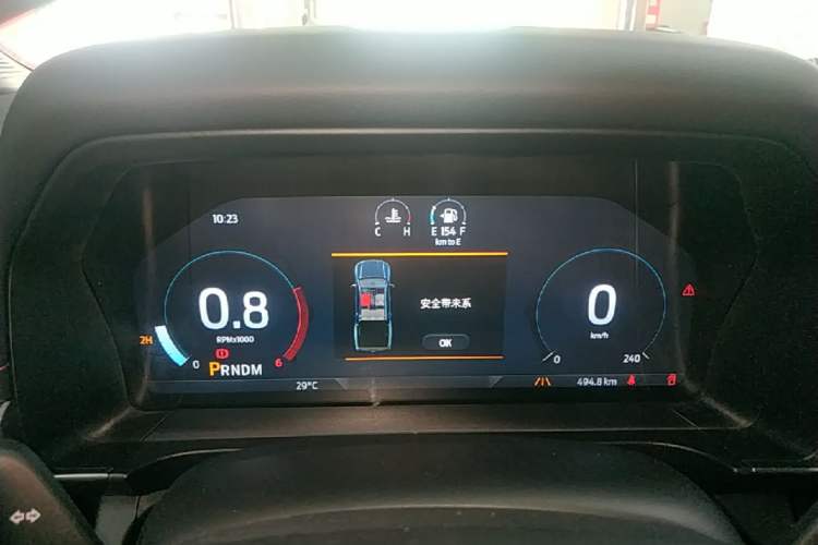 Used Ford Ranger 2025 Explore Four-Wheel Drive Automatic Version Diesel Instrument Cluster