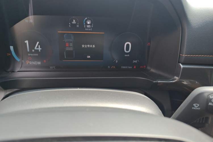 Used Ford Ranger 2025 Explore Four-Wheel Drive Automatic Version Gasoline Odometer Close Up