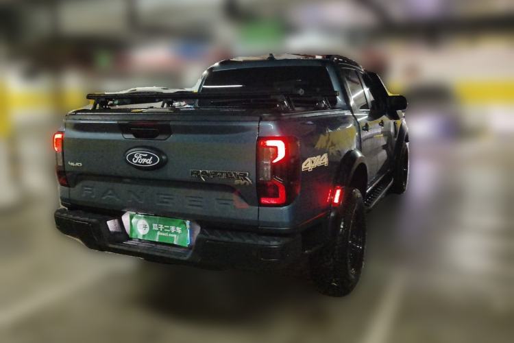 Used Ford Ranger 2025 Explore Four-Wheel Drive Automatic Off-Road Version – Gasoline Rear Right 45 Deg