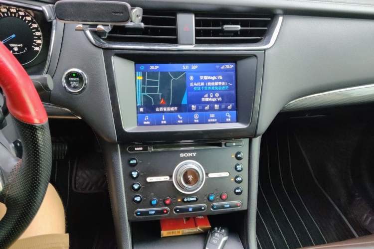Used Ford Taurus 2015 EcoBoost 245 Luxury Model Audio And AC Panel