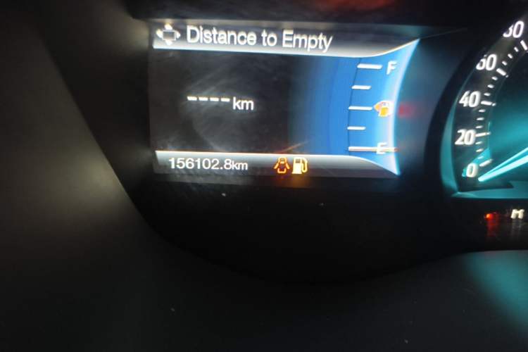 Used Ford Taurus 2015 EcoBoost 245 Luxury Model Odometer Close Up