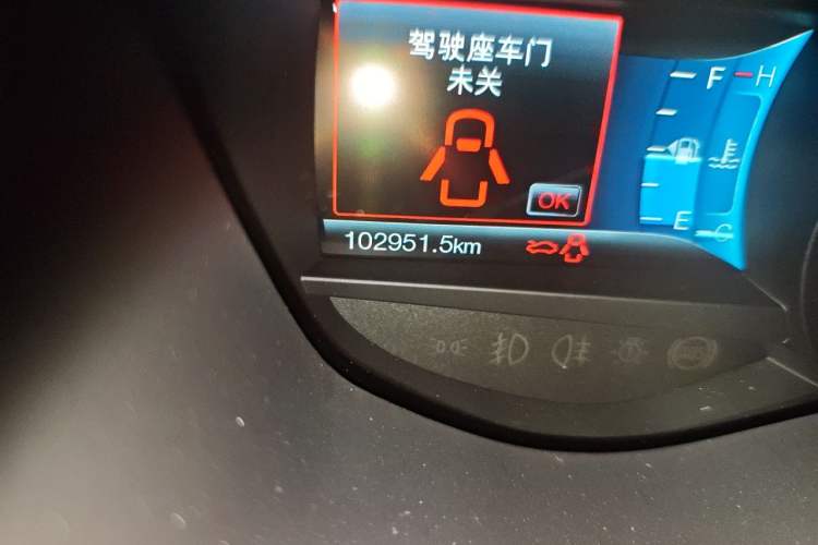 Used Ford Taurus 2015 EcoBoost 245 Fashion Edition Odometer Close Up