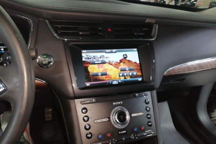 Used Ford Taurus 2015 EcoBoost 245 Ultimate Model Audio And AC Panel