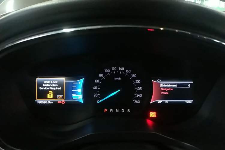 Used Ford Taurus 2015 EcoBoost 245 Luxury Model Instrument Cluster