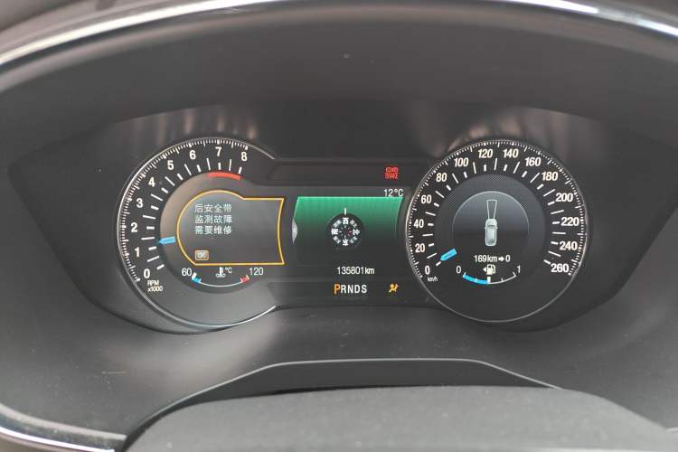 Used Ford Taurus 2015 EcoBoost 245 Ultimate Model Instrument Cluster