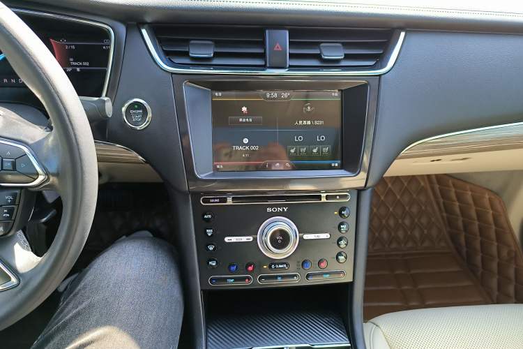 Used Ford Taurus 2015 EcoBoost 245 Luxury Model Audio And AC Panel
