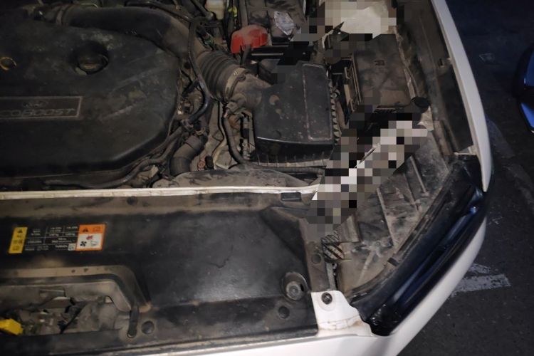 Used Ford Taurus 2015 EcoBoost 245 Luxury Model Engine Bay Left