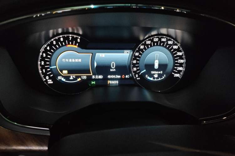 Used Ford Taurus 2017 EcoBoost 325 V6 Flagship Model Odometer Close Up