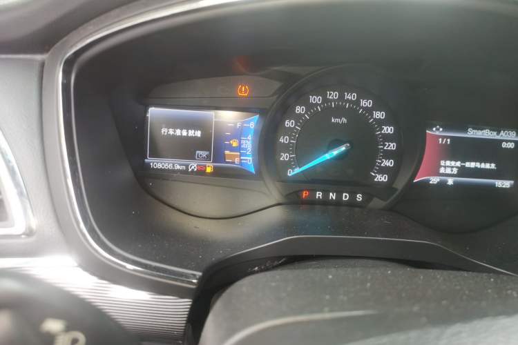 Used Ford Taurus 2017 Facelifted EcoBoost 245 Luxury Version Odometer Close Up