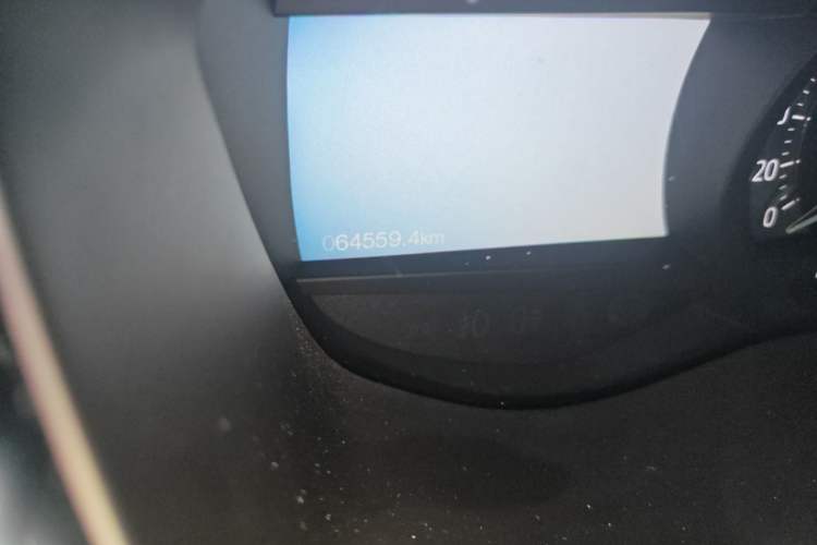 Used Ford Taurus 2017 EcoBoost 245 Luxury Model Odometer Close Up