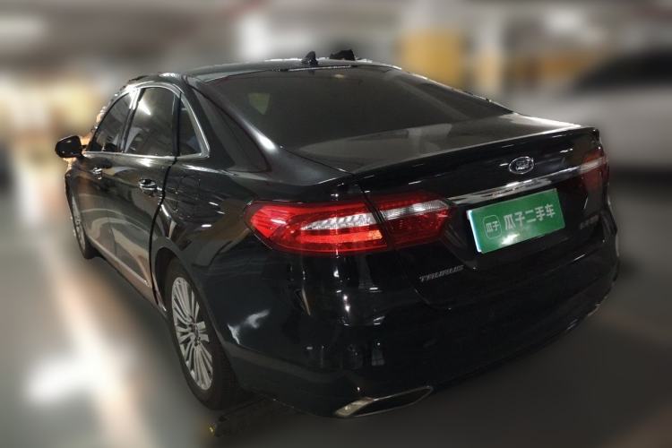 Used Ford Taurus 2017 EcoBoost 245 Luxury Model Rear Left 45 Deg