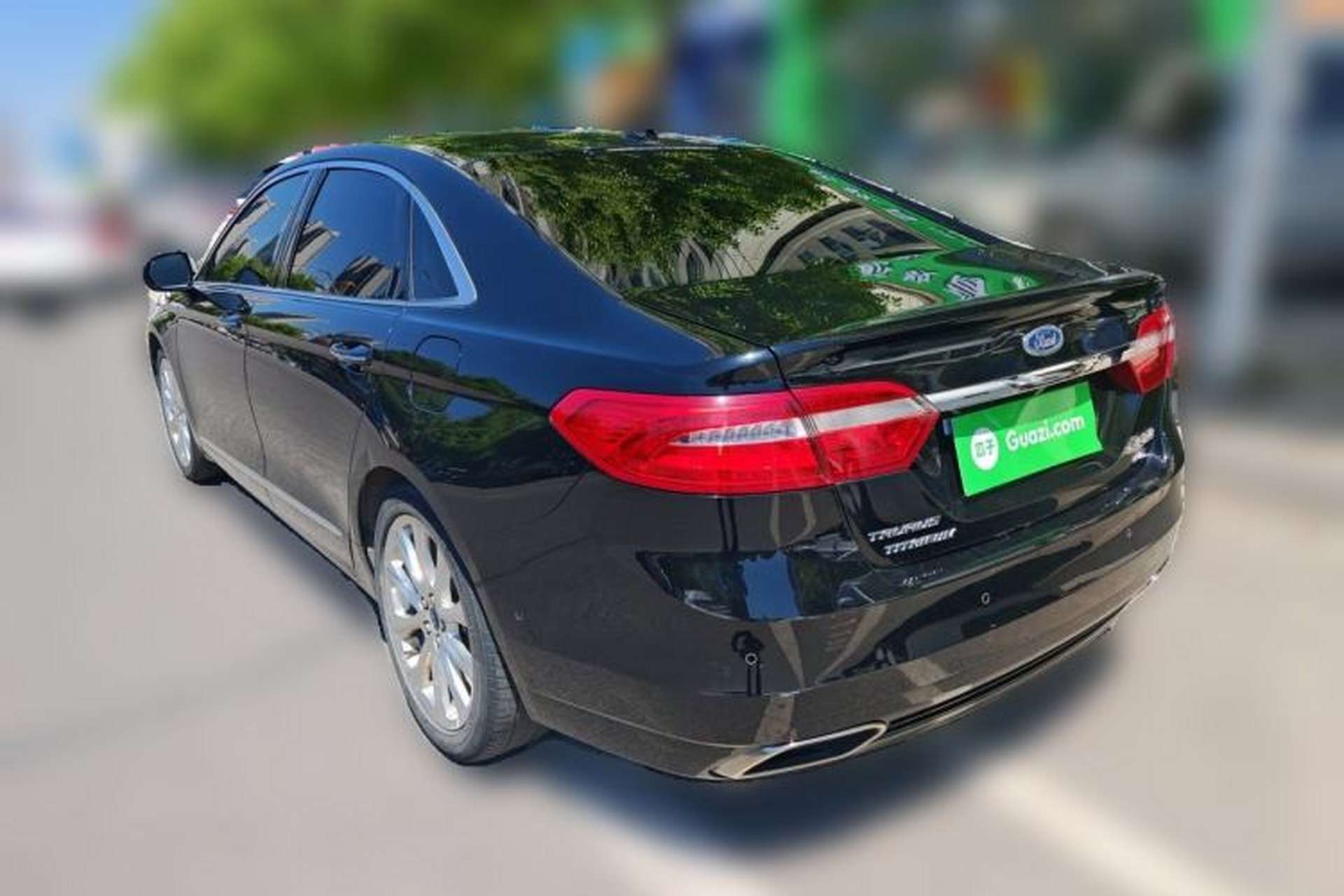 Used Ford Taurus 2017 EcoBoost 325 V6 Flagship Model Rear Left 45 Deg