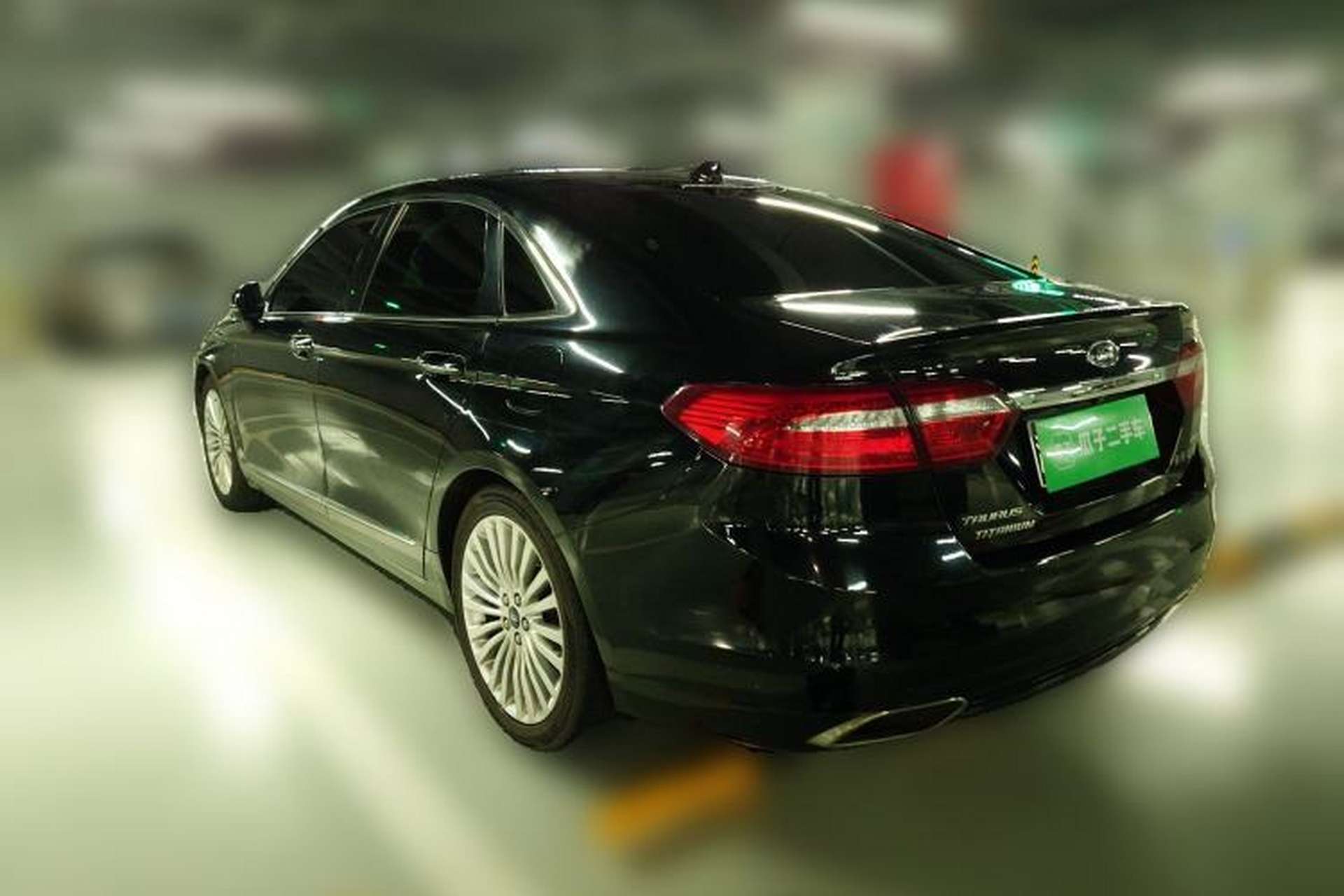 Used Ford Taurus 2017 EcoBoost 245 Flagship Model Rear Left 45 Deg