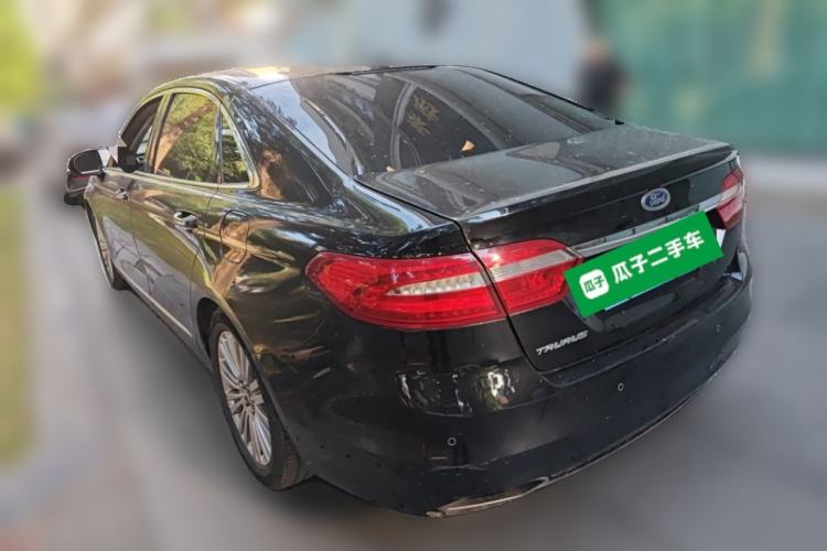 Used Ford Taurus 2017 EcoBoost 245 Luxury Model Rear Left 45 Deg