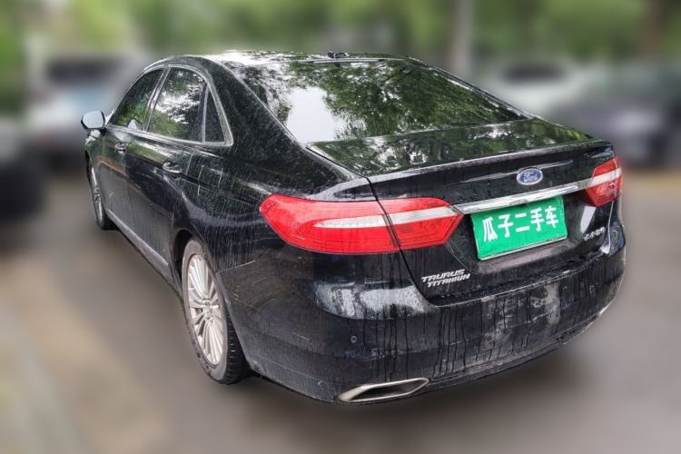 Used Ford Taurus 2017 EcoBoost 245 Luxury Model Rear Left 45 Deg