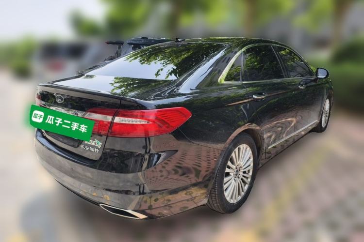 Used Ford Taurus 2017 EcoBoost 245 Luxury Model Rear Right 45 Deg