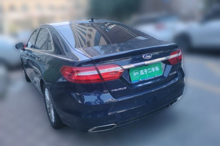 Used Ford Taurus 2017 EcoBoost 245 Luxury Model Rear Left 45 Deg