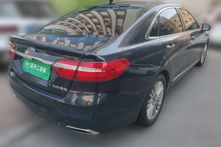 Used Ford Taurus 2017 EcoBoost 245 Luxury Model Rear Right 45 Deg