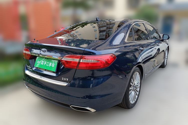 Used Ford Taurus 2017 EcoBoost 245 Flagship Model Rear Right 45 Deg