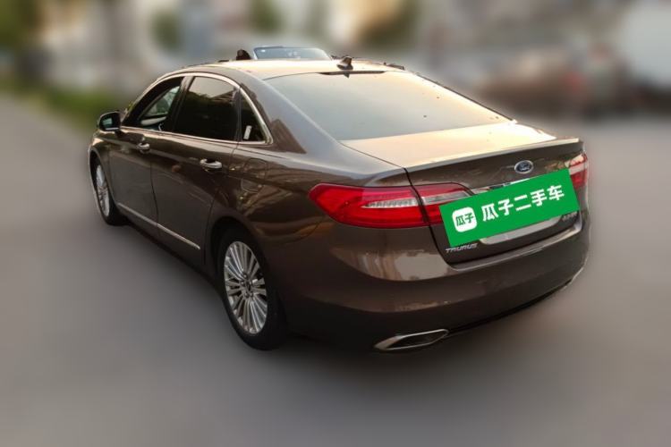 Used Ford Taurus 2017 EcoBoost 245 Luxury Model Rear Left 45 Deg
