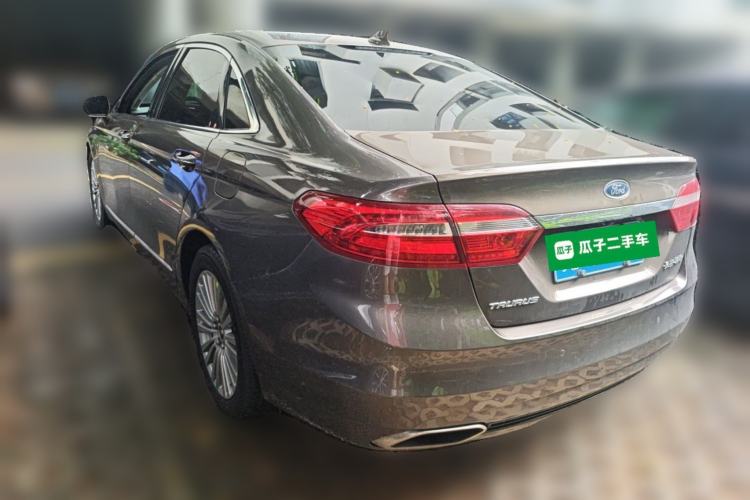 Used Ford Taurus 2017 EcoBoost 245 Luxury Model Rear Left 45 Deg