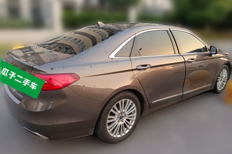 Used Ford Taurus 2017 EcoBoost 245 Luxury Model Rear Right 45 Deg