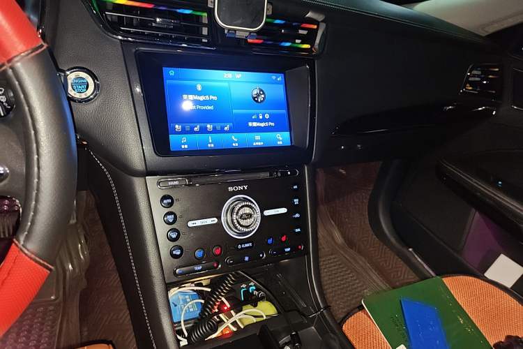 Used Ford Taurus 2017 EcoBoost 245 Luxury Model Audio And AC Panel