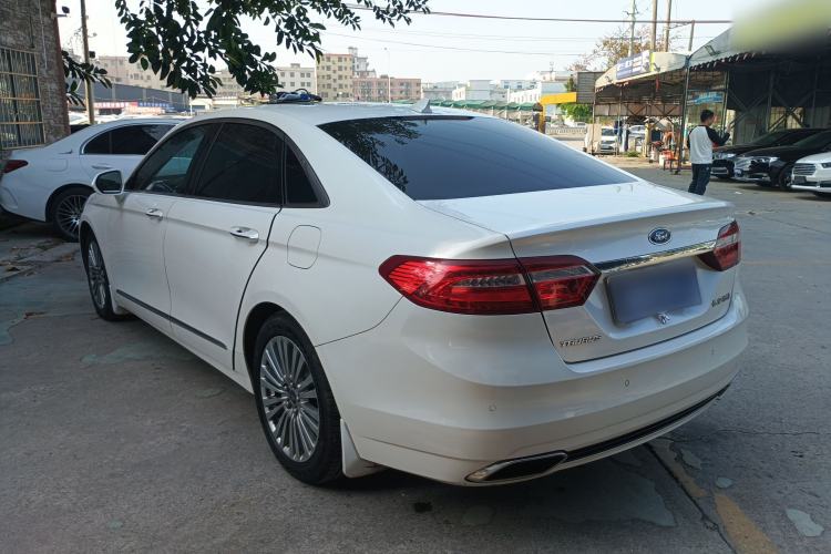 Used Ford Taurus 2017 EcoBoost 245 Luxury Model Rear Left 45 Deg