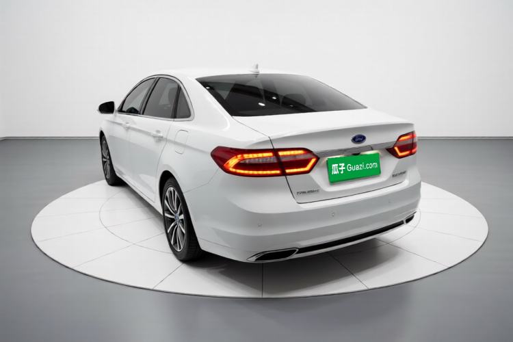 Used Ford Taurus 2017 EcoBoost 245 Luxury Model Rear Left 45 Deg
