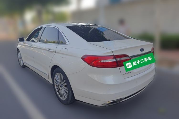 Used Ford Taurus 2017 EcoBoost 245 Luxury Model Rear Left 45 Deg
